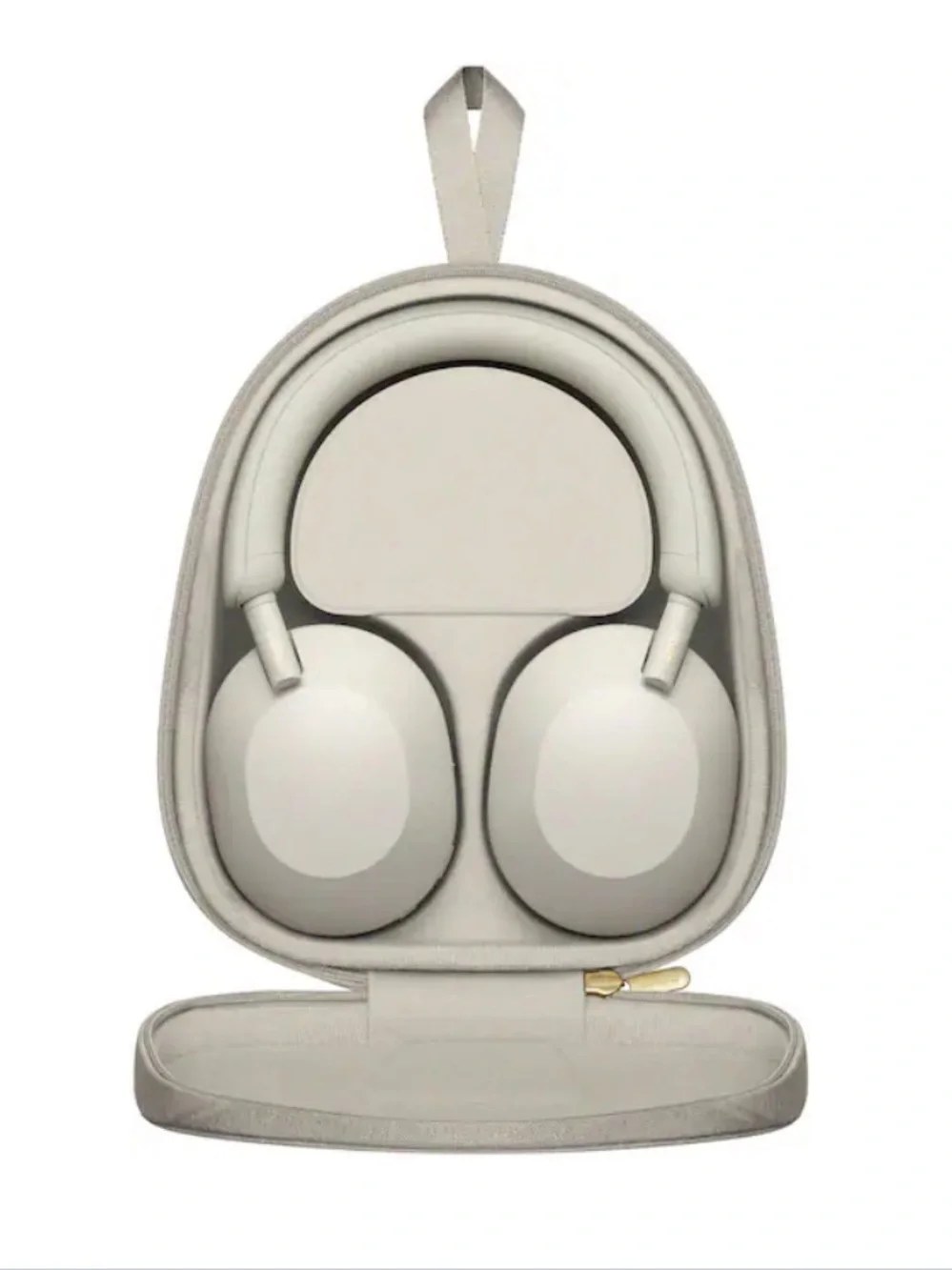 Sony Over-Ear Wireless Headphones - Cream White